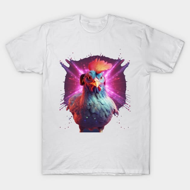 Disco Chicken T-Shirt by Urban Archeology Shop Gallery